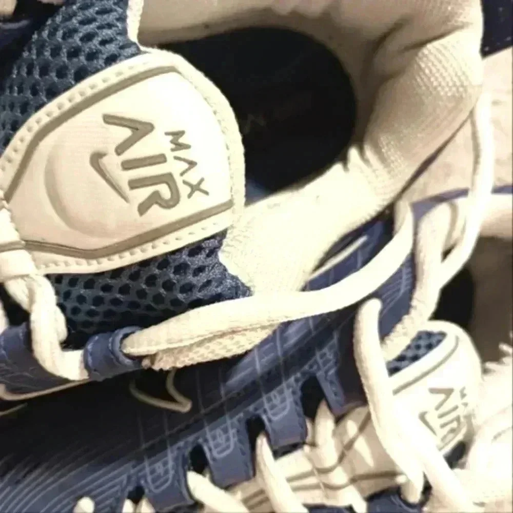Vintage Nike Air Max 360 Blue White Y2K